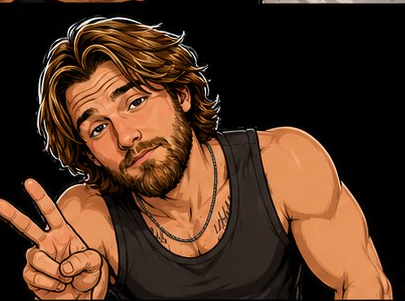 Noah peace sign